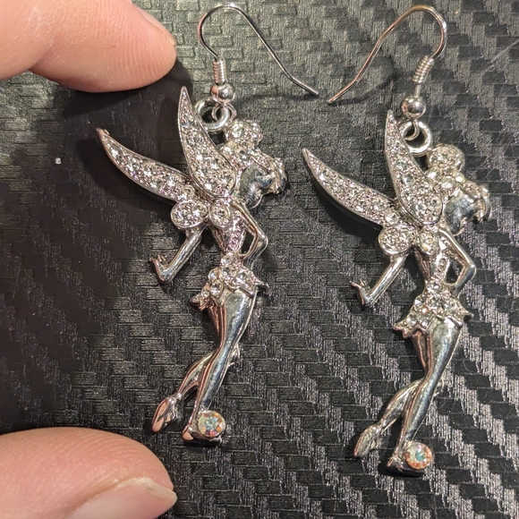 Tinkerbell Fairy Earrings - Picture 3 of 5